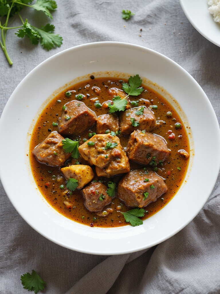 simple flavorful beef curry