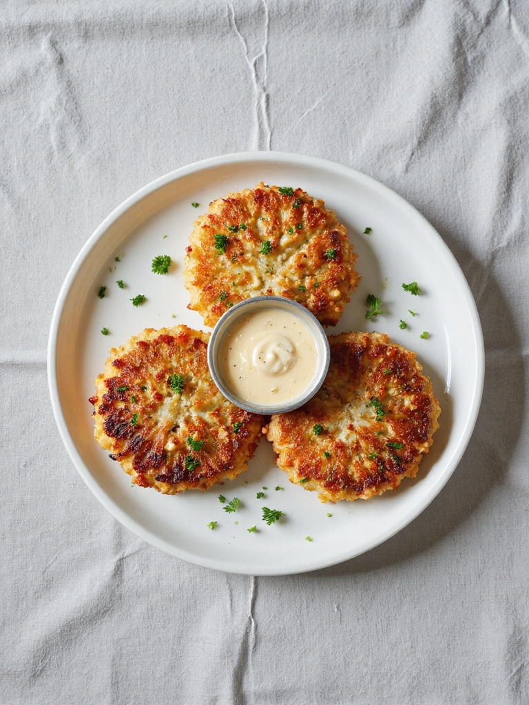 simple savory crab cakes
