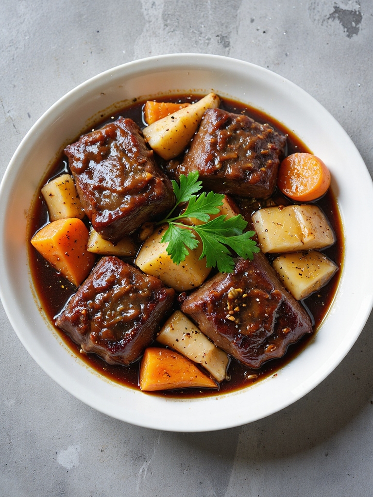 slow cooked short ribs recipe