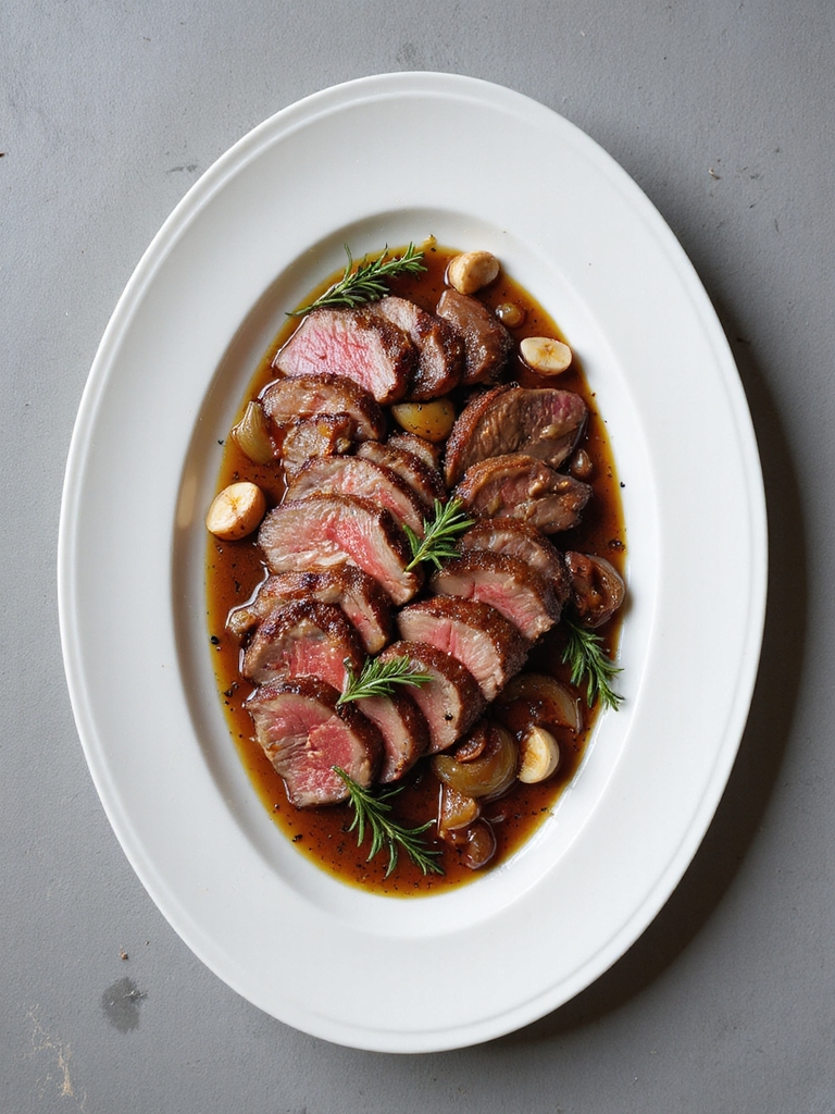 slow cooked tender flank steak