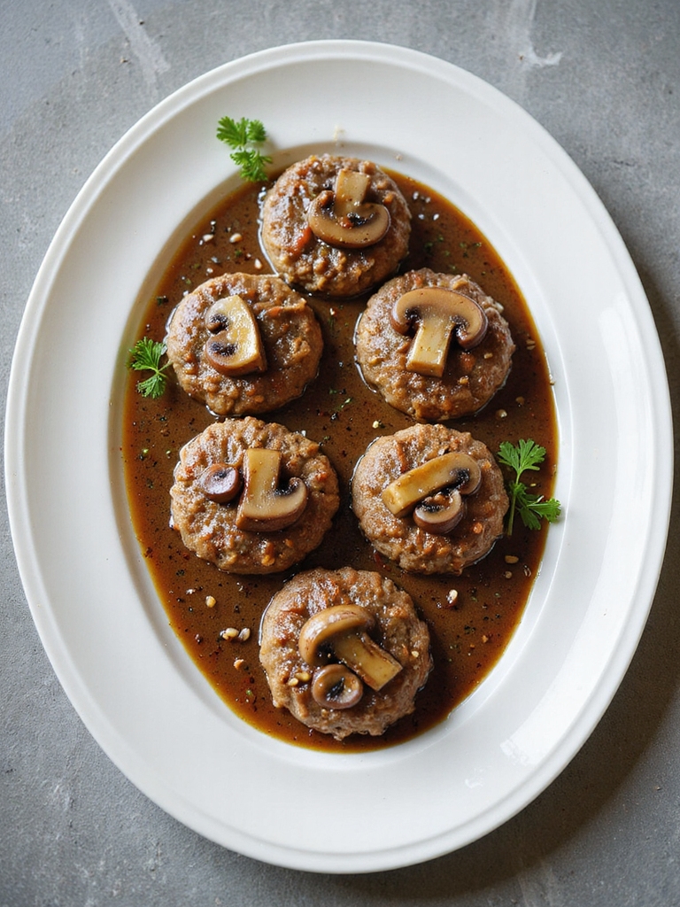 slow cooker salisbury steak recipe