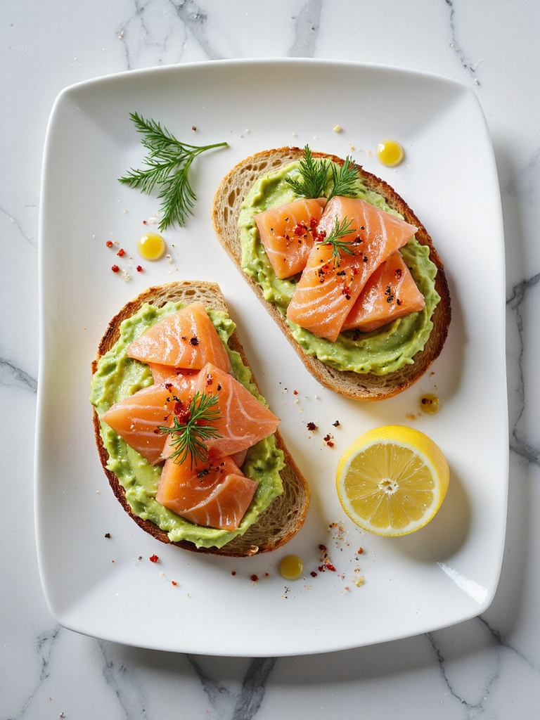 smoked salmon avocado delight