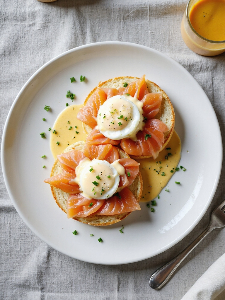 smoked salmon brunch delight