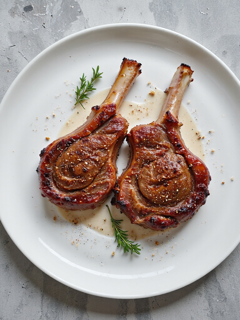 smoking pork steaks slowly