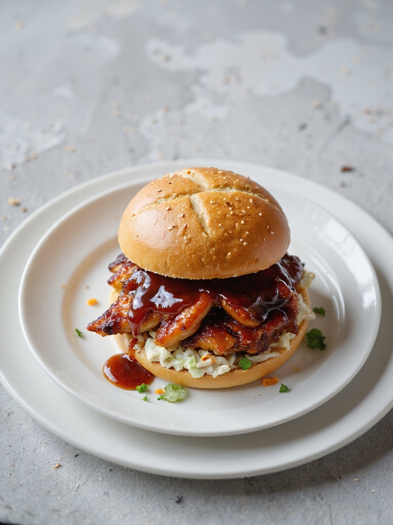 smoky bbq chicken sandwich