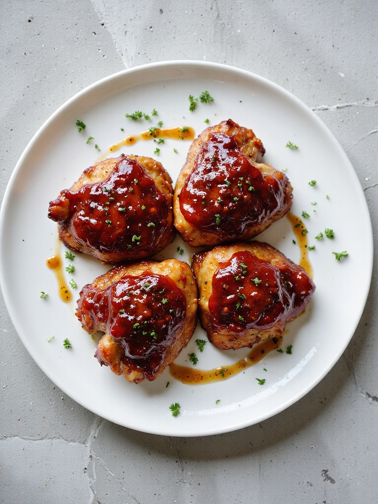 smoky bbq chicken thighs