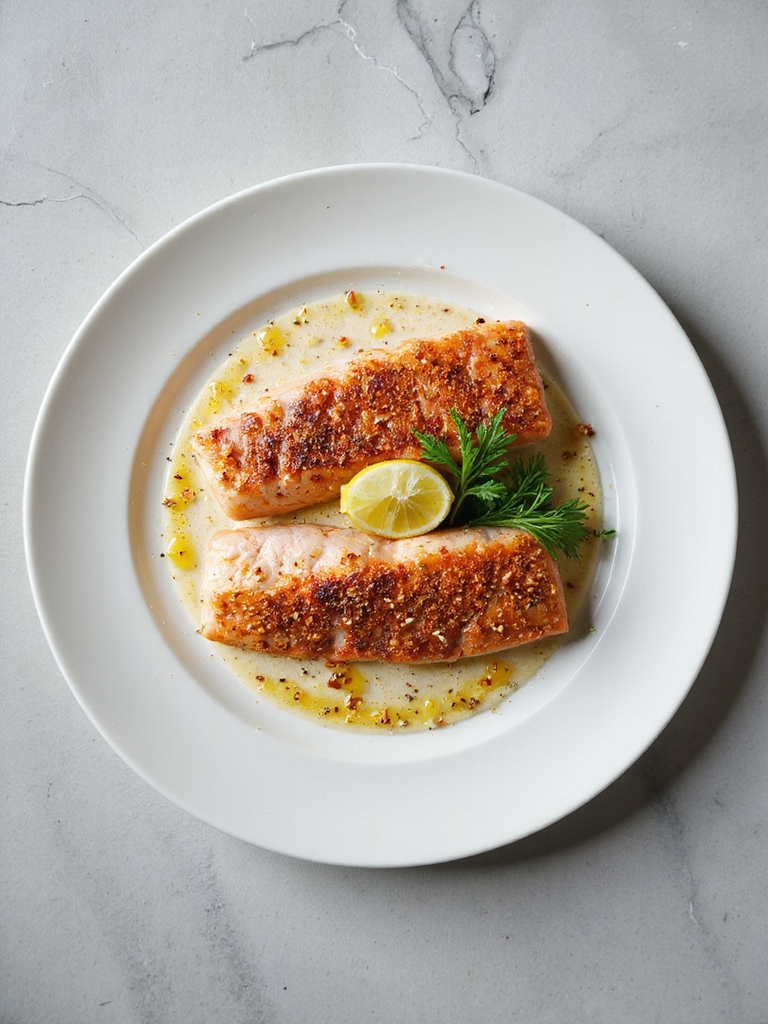 smoky flavorful fish dish