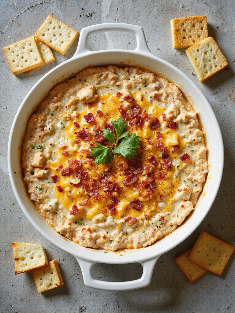 smoky indulgent crab dip