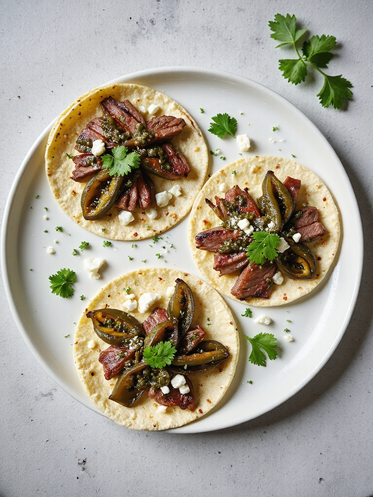 smoky steak tacos recipe