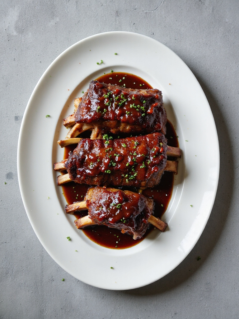 smoky tender barbecue short ribs