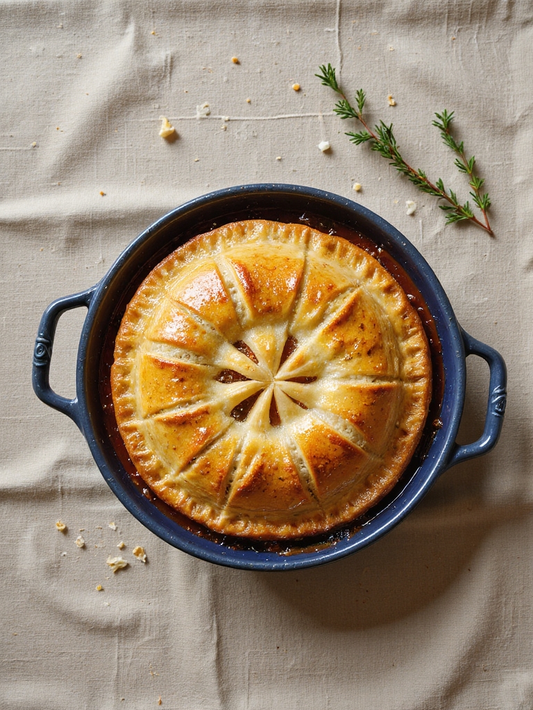 sophisticated beef pot pie