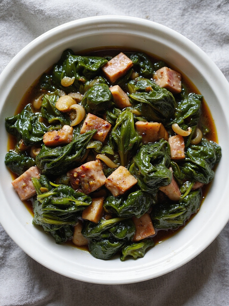 southern style collard greens recipe