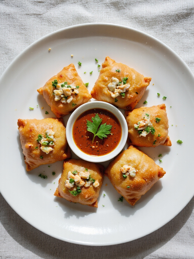 southwestern crab rangoon rolls