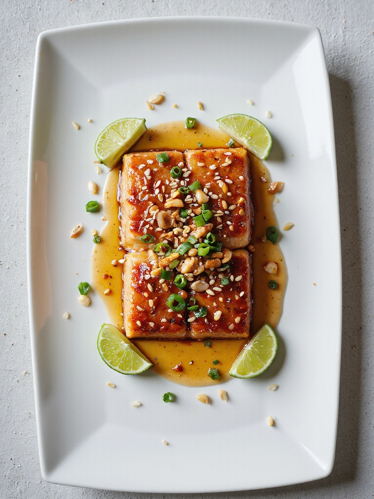 soy ginger glazed salmon