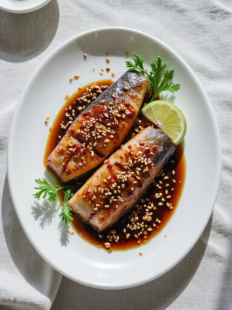 soy ginger mackerel recipe