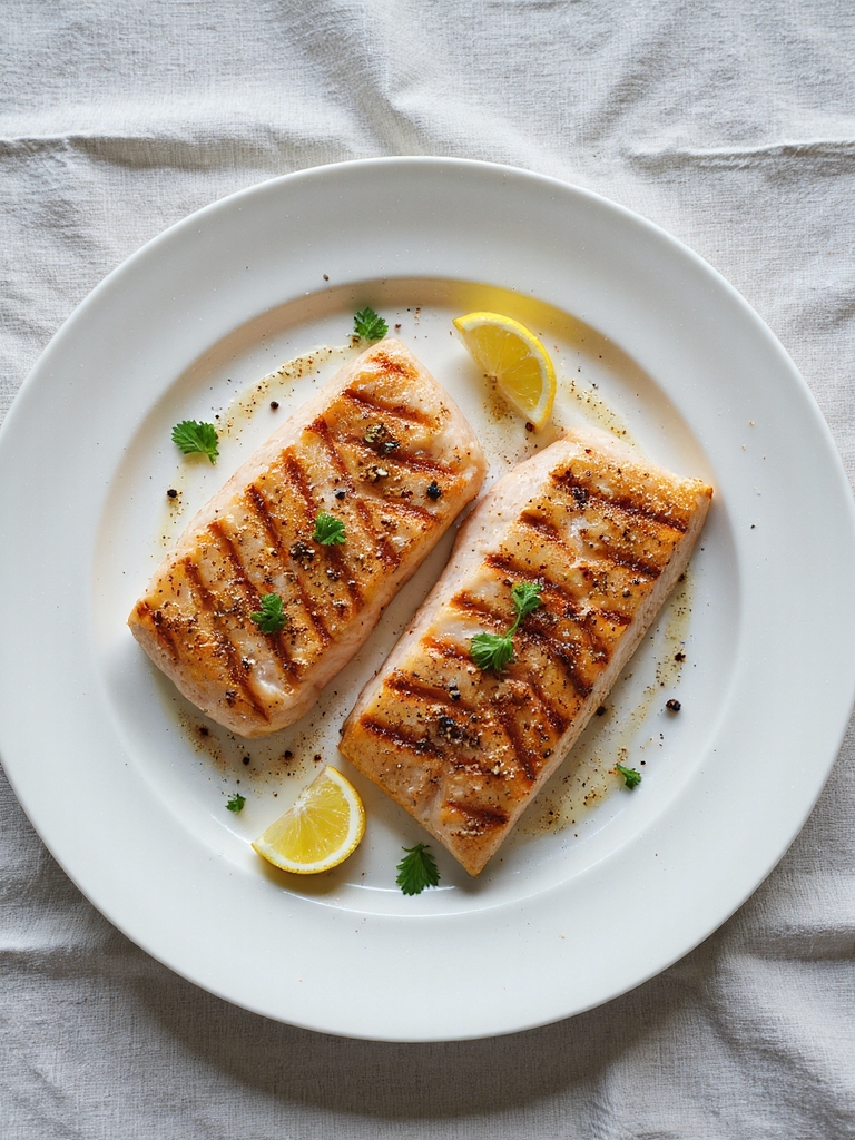 spice rubbed grilled swordfish