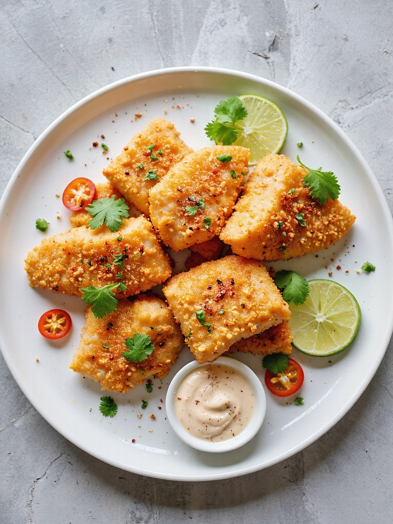 spicy beer battered fish