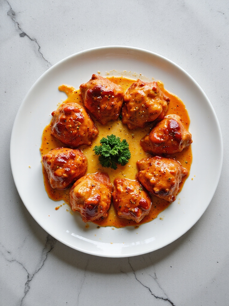 spicy buffalo chicken thighs