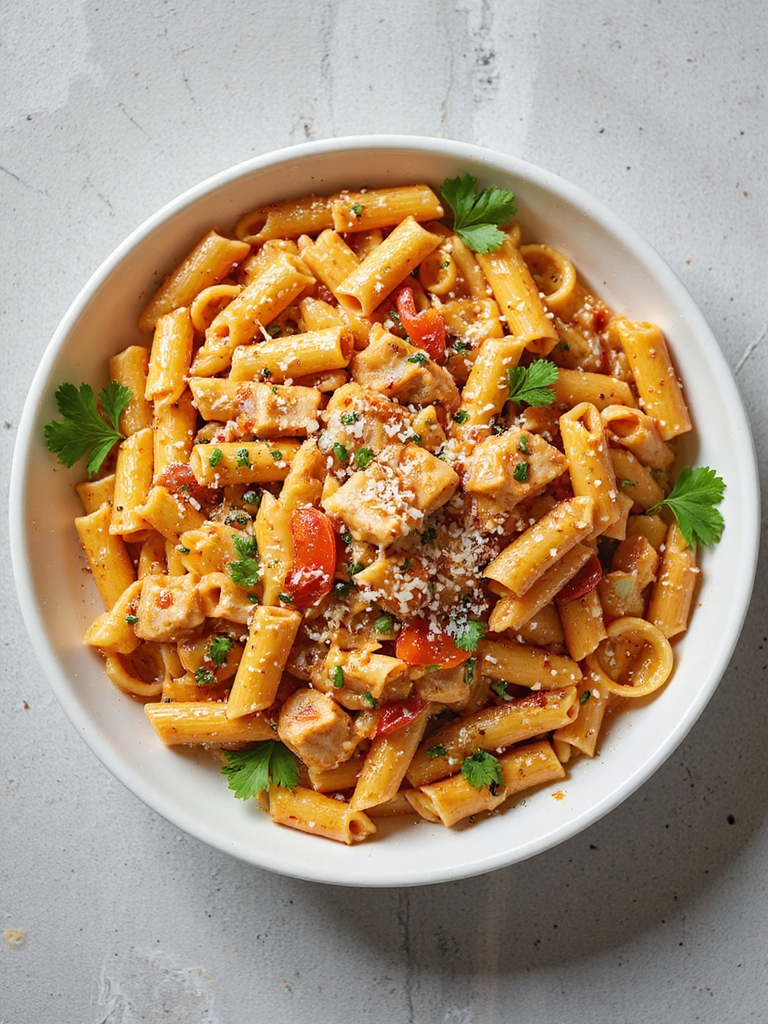 spicy cajun chicken pasta