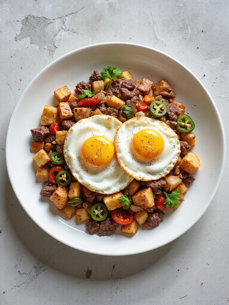 spicy corned beef hash