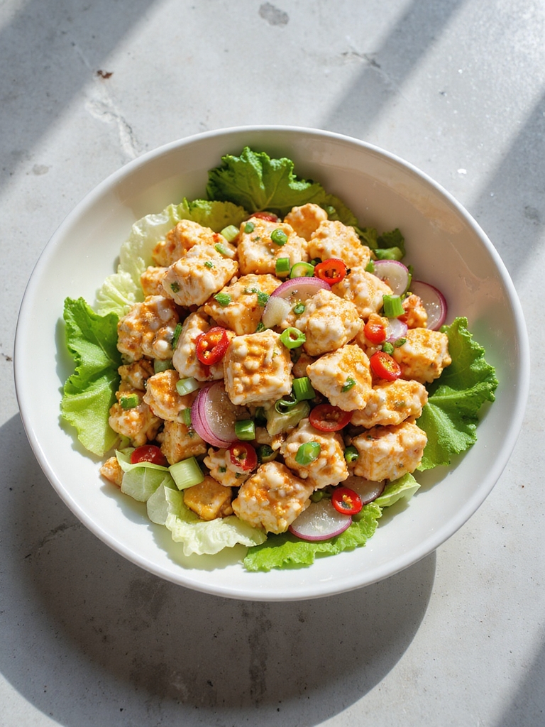 spicy crab salad twist