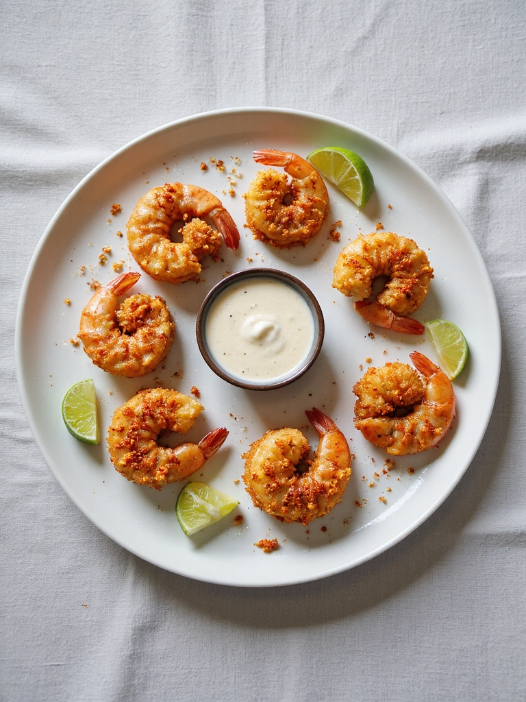 spicy crispy chipotle shrimp