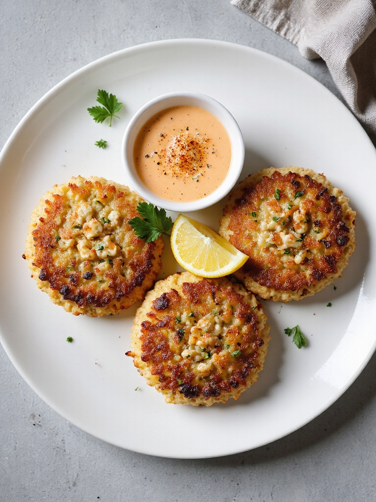 spicy keto crab cakes
