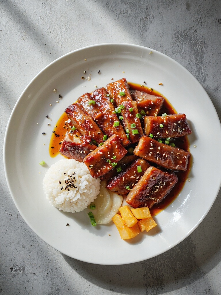 spicy korean bbq pork belly