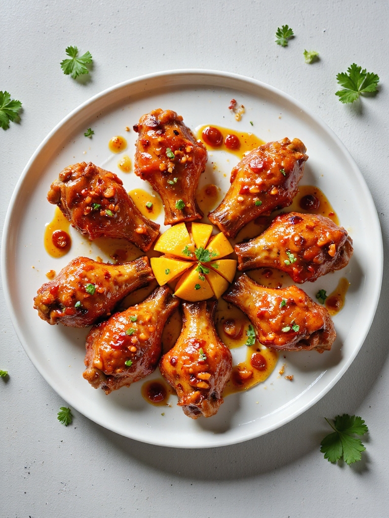 spicy mango habanero wings