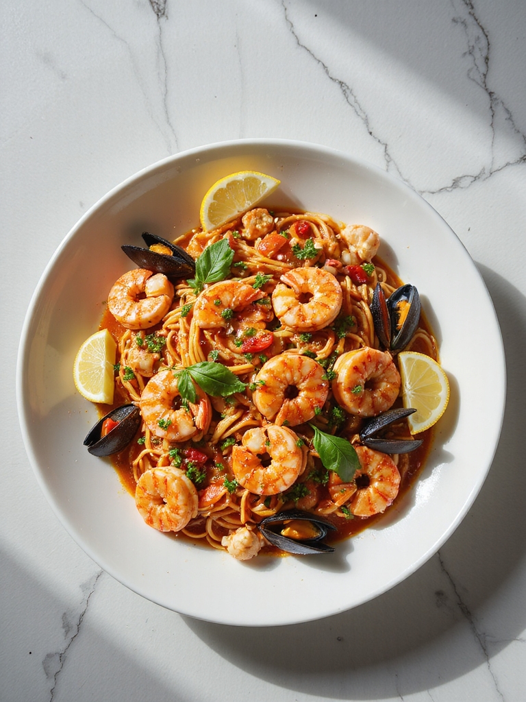 spicy seafood pasta recipe