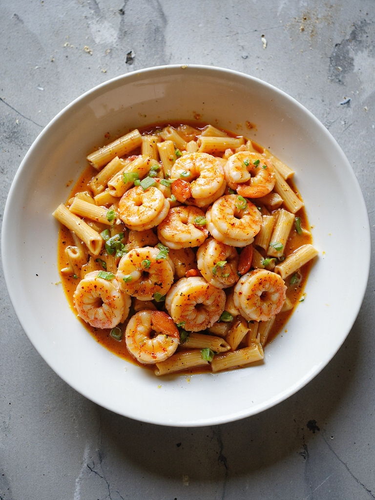 spicy shrimp pasta perfection