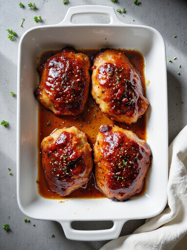 spicy sweet bbq chicken