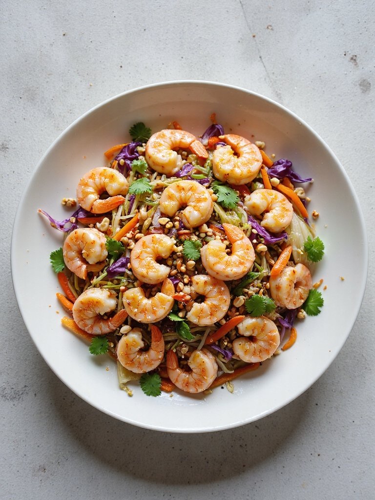 spicy thai shrimp salad recipe