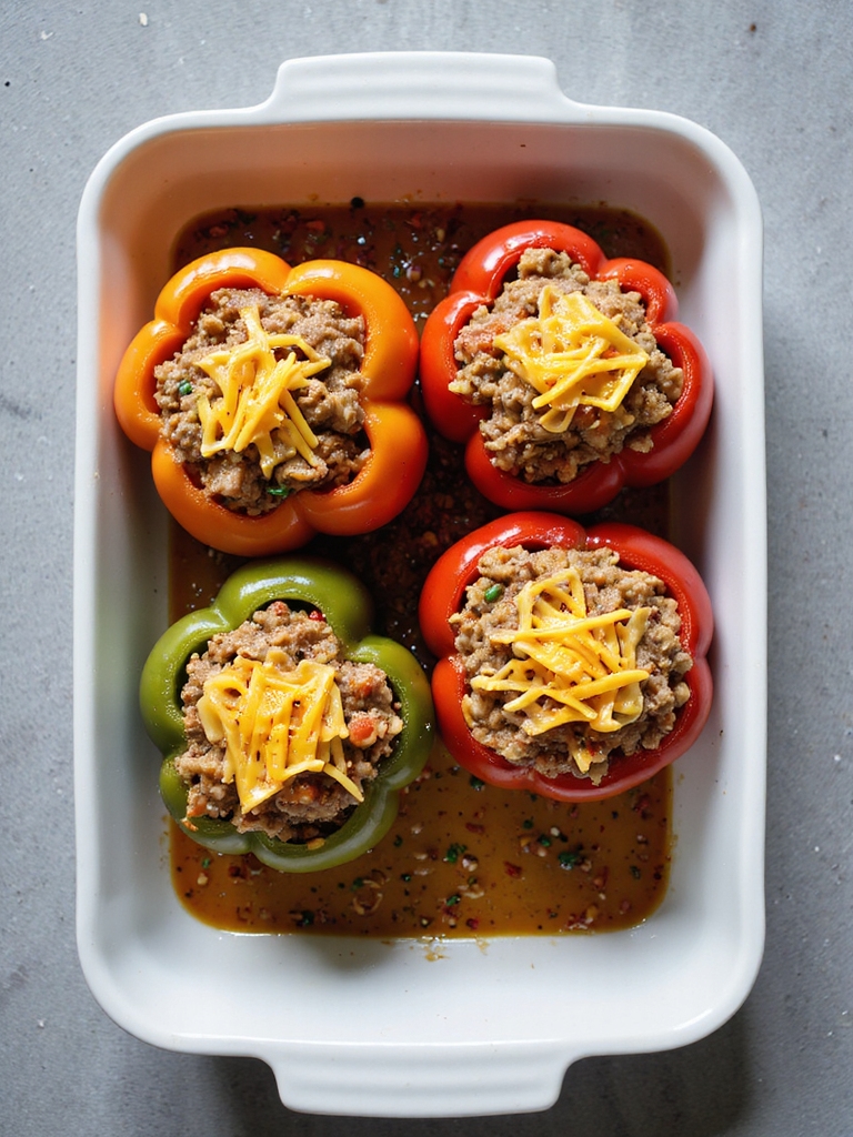 stuffed peppers with beef
