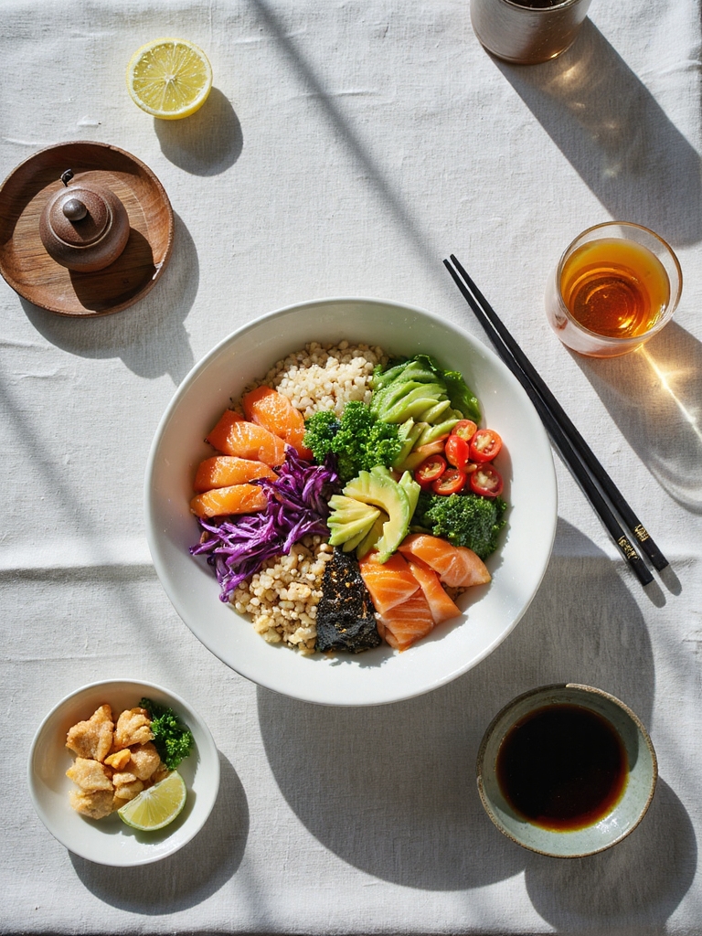 sushi bowl beverage pairing