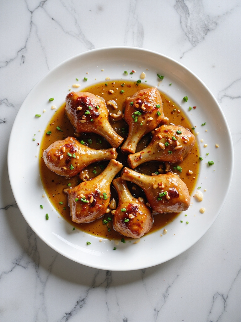 sweet and savory drumsticks