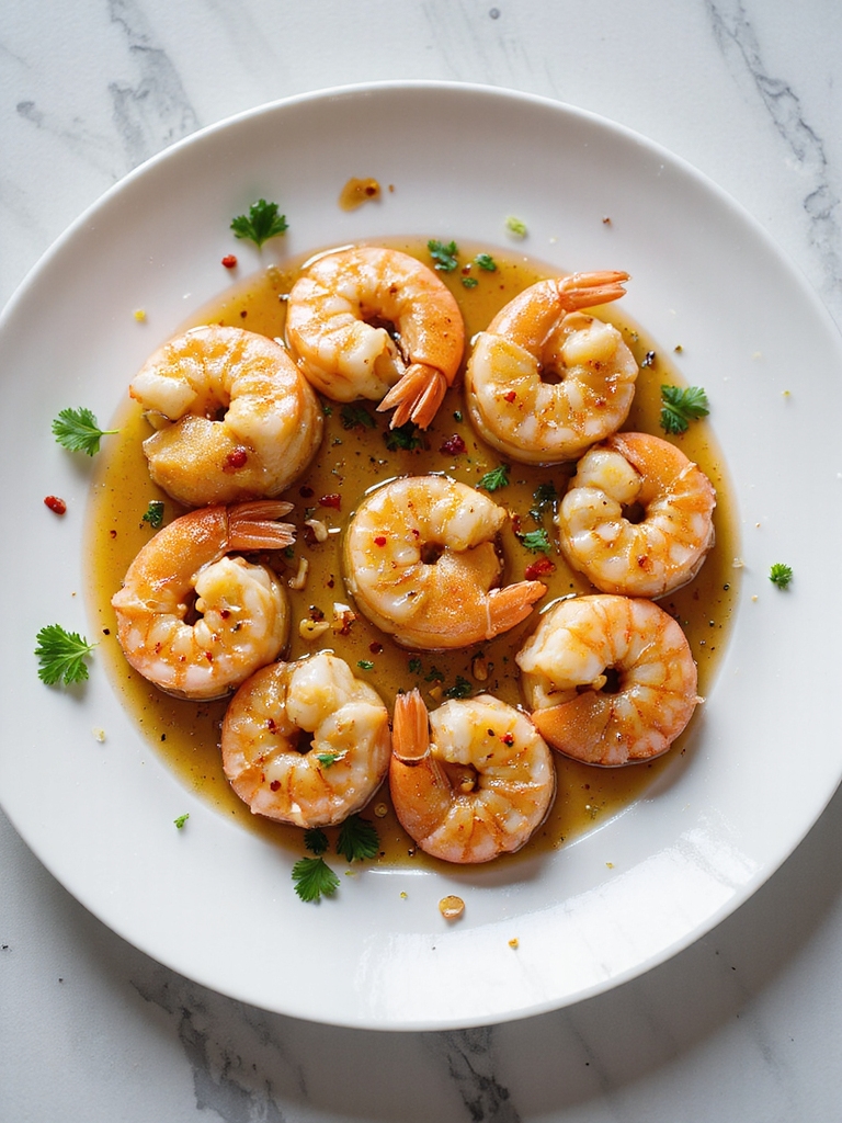sweet and savory shrimp