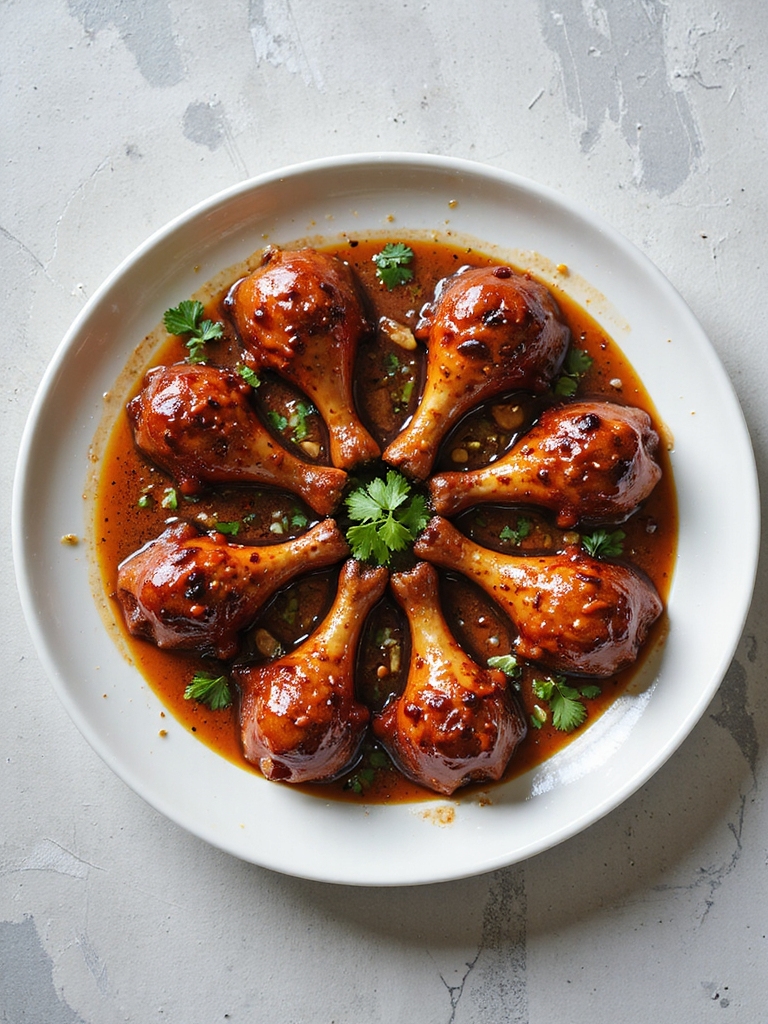 sweet and spicy drumsticks