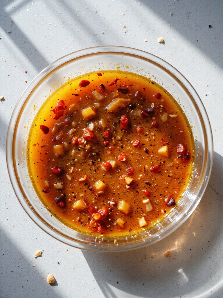 sweet and spicy glaze