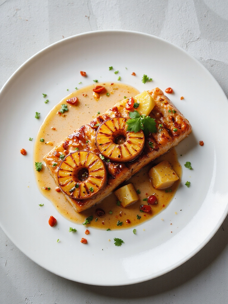 sweet and spicy salmon