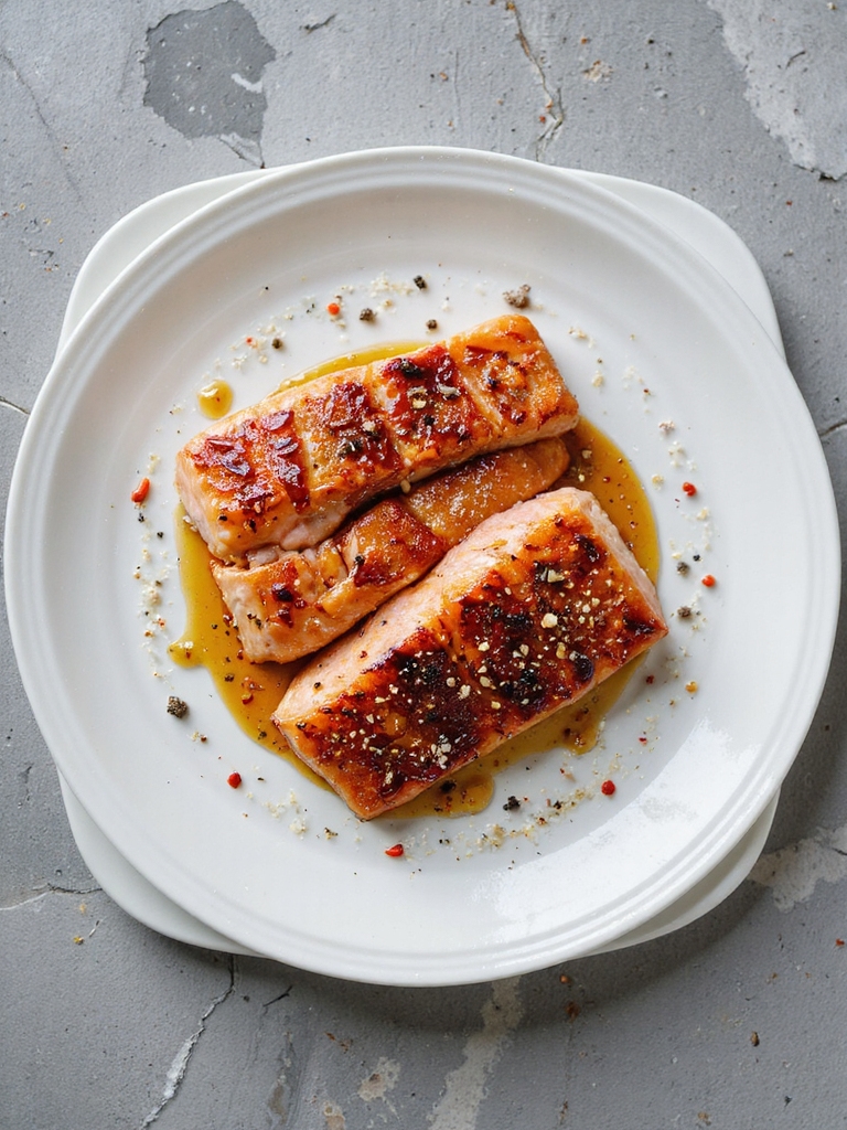 sweet and spicy salmon