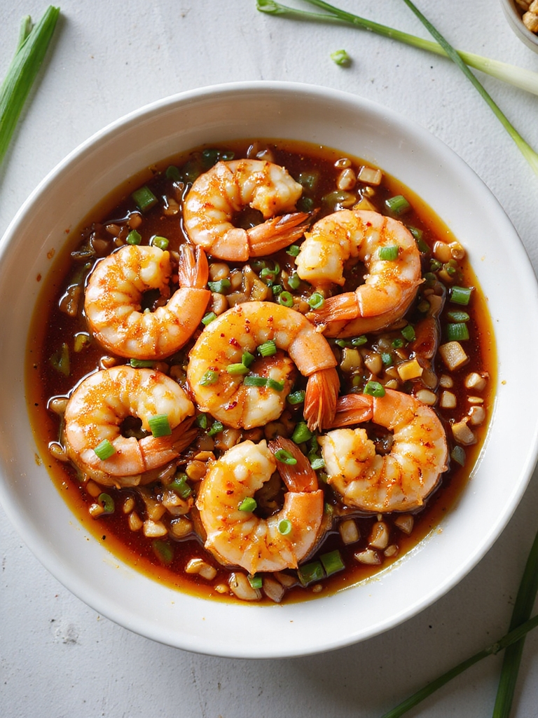 sweet and spicy shrimp