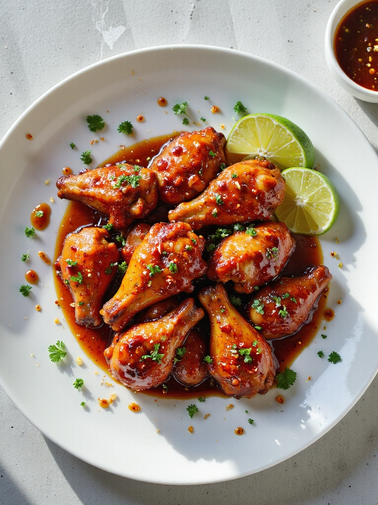 sweet chili lime bbq glaze