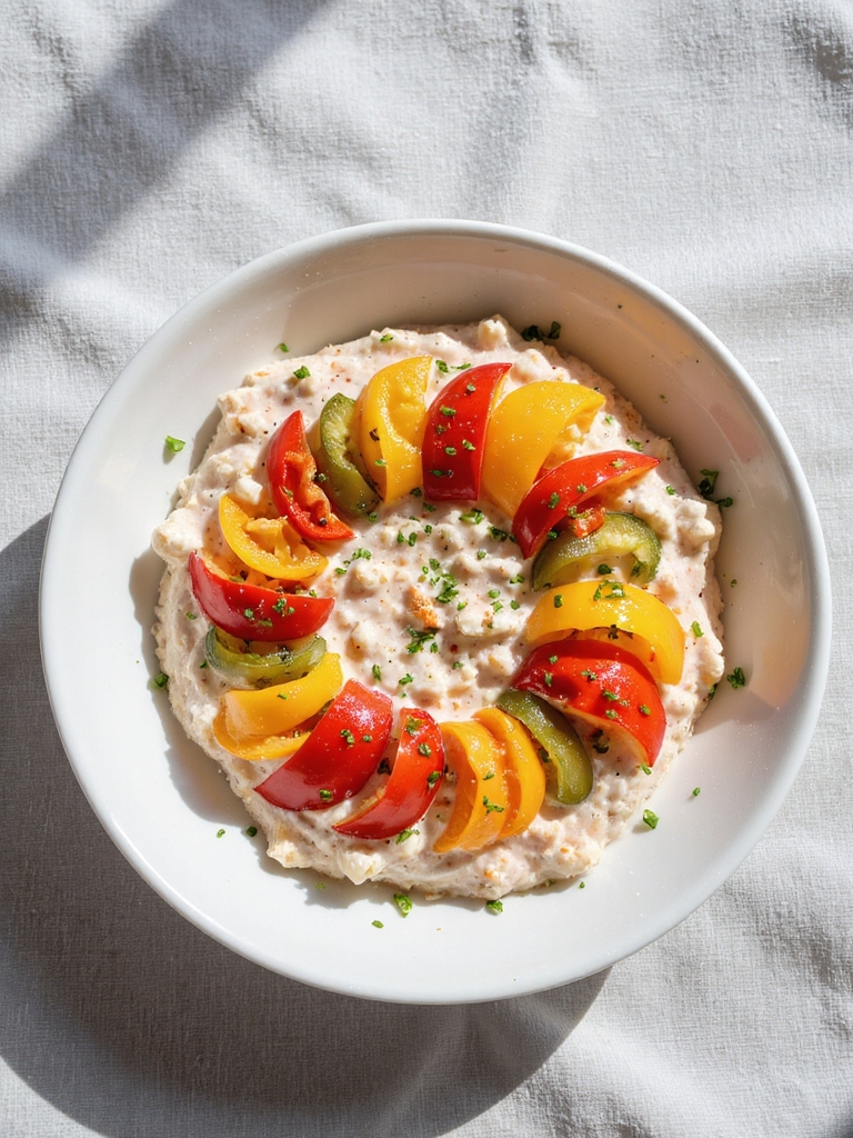 sweet crab bell pepper dish