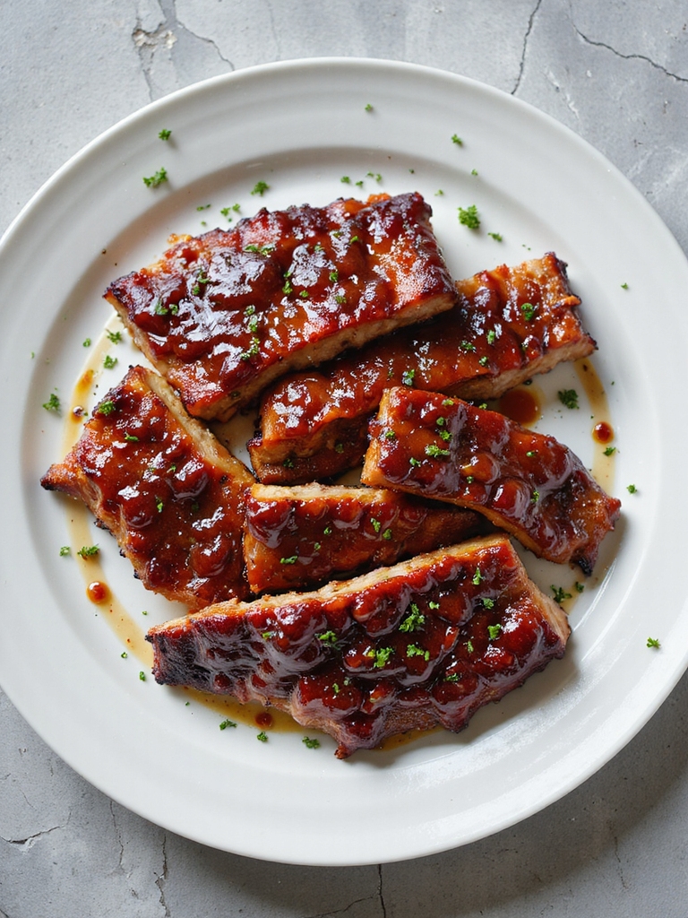 sweet smoky barbecue ribs