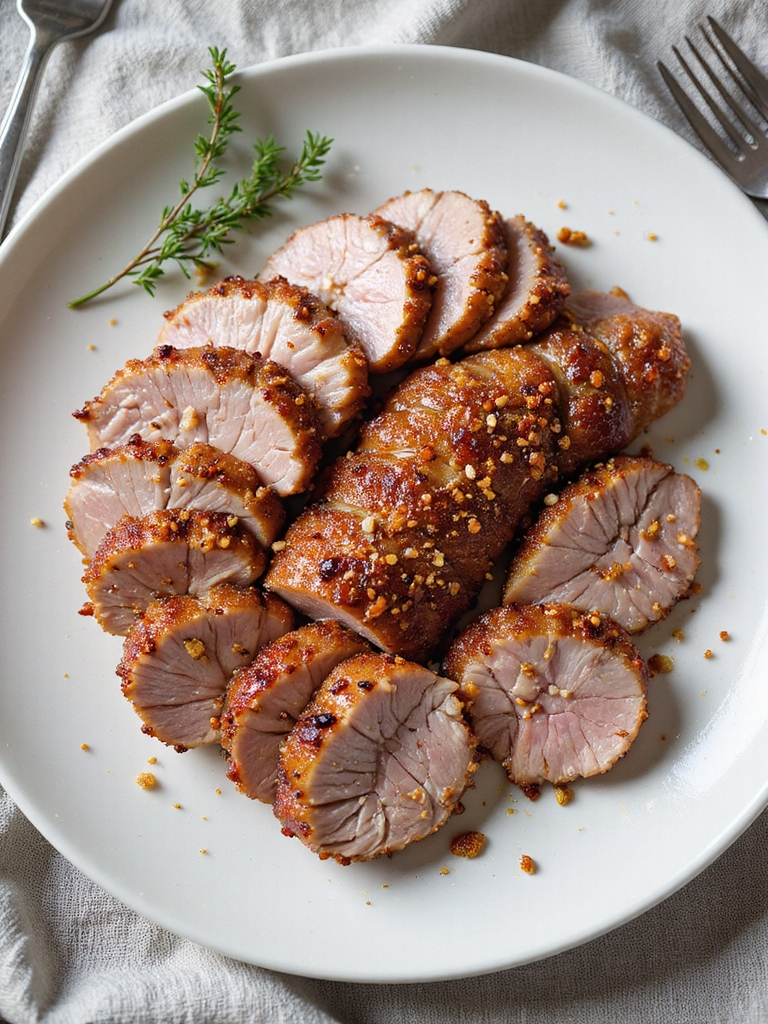 sweet smoky pork tenderloin