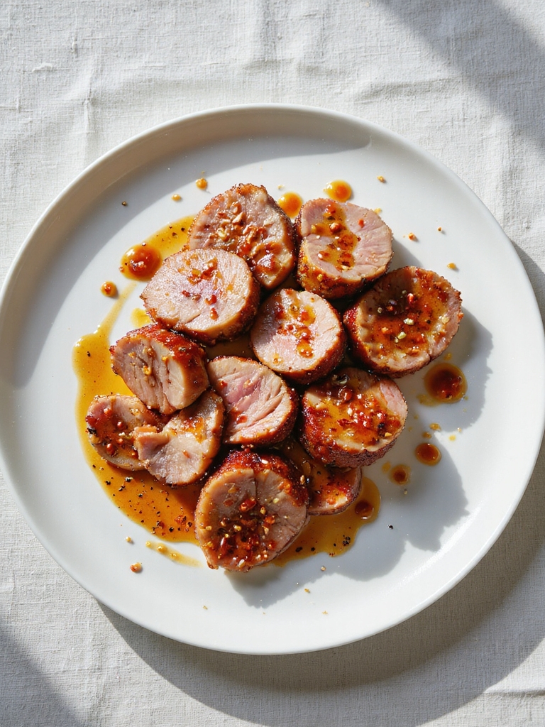 sweet spicy honey tenderloin