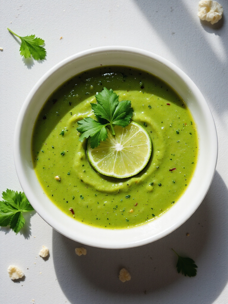 tangy cilantro lime sauce