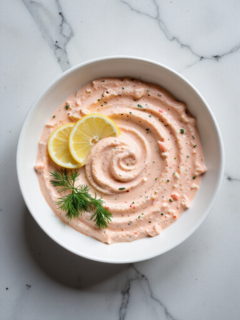tangy greek yogurt salmon dip