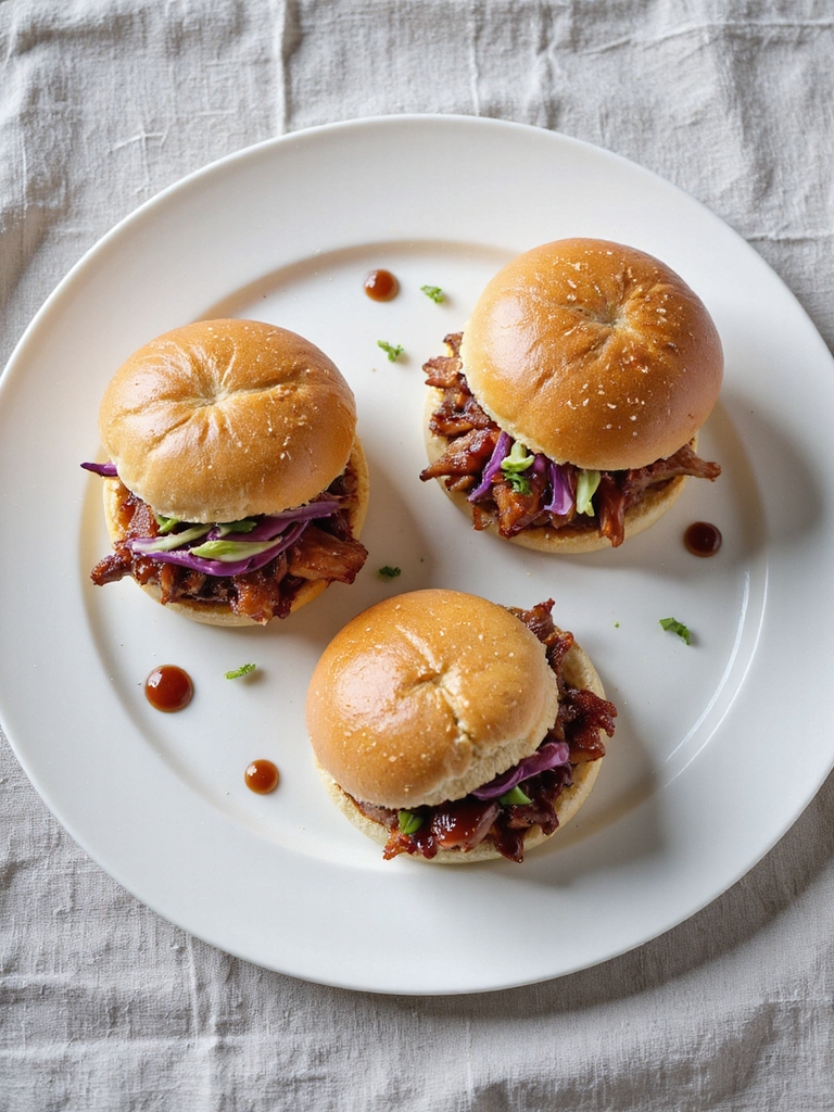 tangy pulled pork sliders